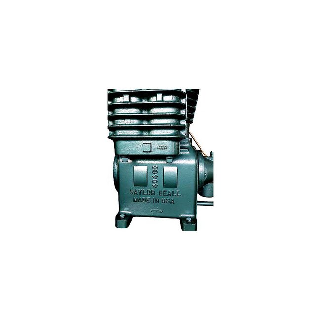 Saylor-Beall 25 HP Horizontal Tank Air Compressor - Image 1