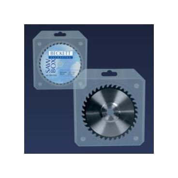 Clear 6.417 Inch SB Series Saw Blade Packaging Box - Image 1