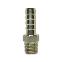 SCHB Series 1/2 Inch (in) Size Male National Pipe Thread (MNPT) and 1/2 Inch (in) Barb Size Cast 304 Stainless Steel Adapter Fitting