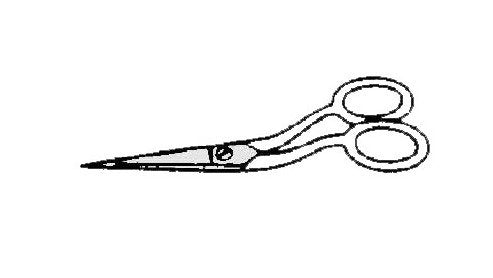 Mundial M585 6 Inch Offset Blade Applique Scissors - Image 1