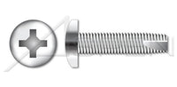 AISI 304 Stainless Steel (18-8) Type "23" Pan Phillips® Drive Thread Cutting Screw