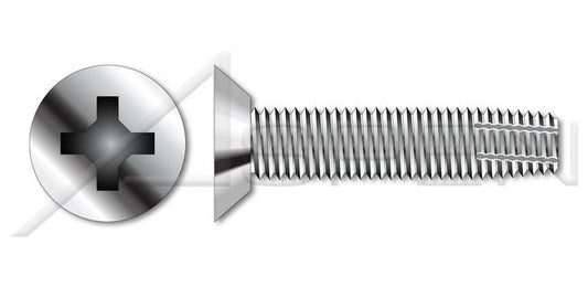 AISI 410 Stainless Steel Type "F" Flat Undercut Phillips® Drive Thread Cutting Screw - Image 1