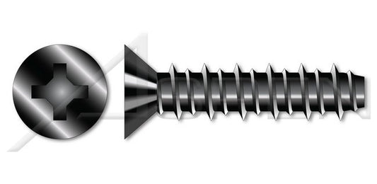 A2 Stainless Steel Pan Phillips® Drive Full Thread Self-Tapping Sheet Metal Screw - Image 1