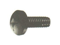 Zinc/Clear Pan Head Tapping Screw - 1/4-20 x 3/4