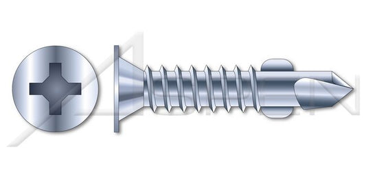 AISI 304 Stainless Steel (18-8) Type "B" Round Slot Drive Self-Tapping Sheet Metal Screw - Image 1