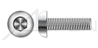 AISI 316 Stainless Steel Full Thread Button Head Hex Socket Cap Screw