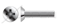 410 Stainless Steel Passivated and Waxed Flat Undercut Phillips® Drive Trilobe Thread Rolling Screw for Metals