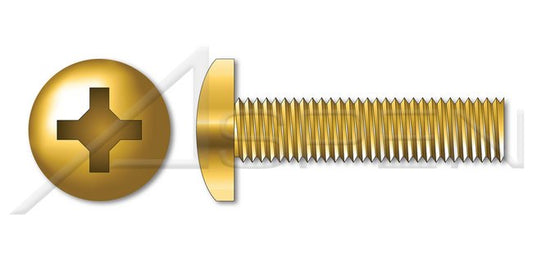 Steel Zinc Plated Flat Slot Drive 82 Degree Countersink Full Thread Machine Screw - Image 1