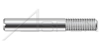 A4 Stainless Steel Slotted Drive Part Thread Set Screw