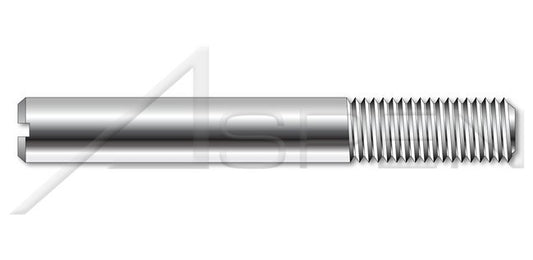 A4 Stainless Steel Slotted Drive Part Thread Set Screw - Image 1