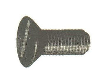 Grade 5 Flat Head Slotted Cap Screw 1/2-13 x 2 1/2 Plain - Image 1