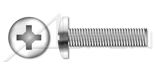 AISI 304 Stainless Steel (18-8) Driver Bit Flat Countersunk Head Tamper-Resistant 6Lobe Torx® Pin Drive Metric Machine Screws - Image 1
