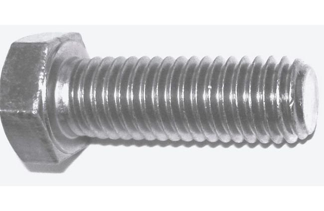 Grade 2 Zinc Hex Cap Screws 5/8-11 x 1" - Image 1