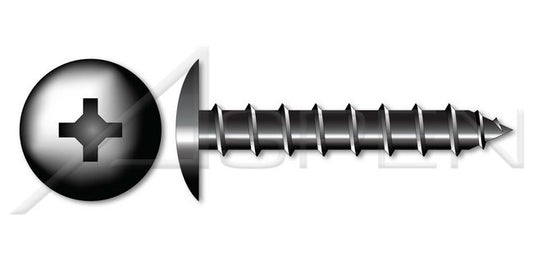 Steel Zinc Plated Truss Phillips® Drive Full Thread Hi-Lo Self-Tapping Sheet Metal Screw - Image 1