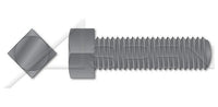 Steel Square Head Oval Point Set Screw