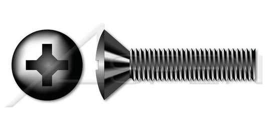 Steel Yellow Cadmium Plating 100 Degree Flat Head Phillips® Drive Machine Screw - Image 1
