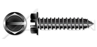Steel Zinc Plated and Baked Type "A" Flat Square Drive Self-Tapping Sheet Metal Screw