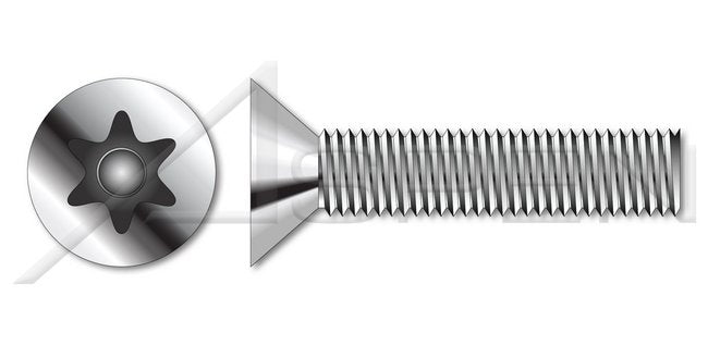 AISI 304 Stainless Steel (18-8) Driver Bit Pan Head Tamper Resistant Drilled Spanner Drive Security Machine Screw - Image 1