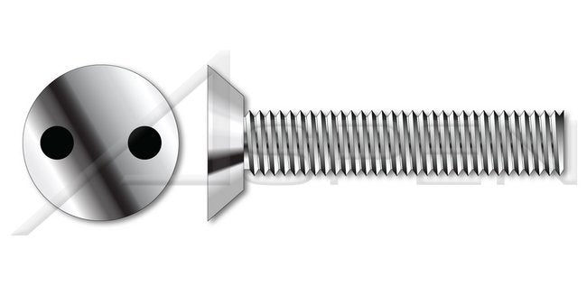 A2 Stainless Steel Flat Countersunk Head Tamper-Resistant Hex Socket Pin Drive Metric Machine Screws - Image 1