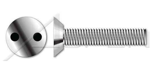 A2 Stainless Steel Flat Countersunk Head Tamper-Resistant Hex Socket Pin Drive Metric Machine Screws - Image 1