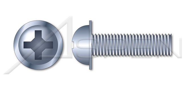 Steel Black Oxide Flat Undercut Phillips® Drive 82 Degree Countersink Full Thread Machine Screw - Image 1