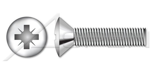 Steel Nickel Plated Hex Indented Washer Phillips® Drive Full Thread Machine Screw - Image 1