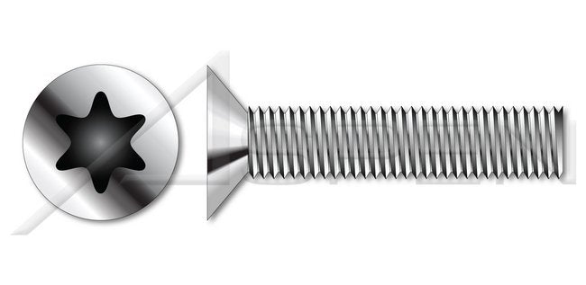 A4 Stainless Steel Full Thread Flat Head 6Lobe Torx® Drive Socket Cap Screw - Image 1