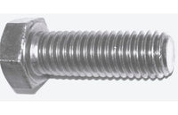 Grade 2 Zinc Hex Cap Screws 1/4-20 x 5 1/2"