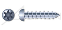 Steel Zinc Plated and Baked Hex Indented Washer Head Locking Serrations Threading Self-Drilling Machine Screw