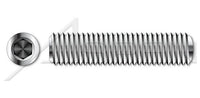AISI 304 Stainless Steel (18-8) Oval Point Full Thread Hex Socket Set Screw