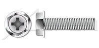 Steel Zinc Plated Head Painted White Oval Slot Drive 82 Degree Countersink Full Thread Machine Screw