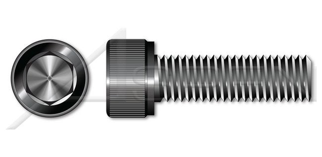 Class 12.9 Steel Made in U.S.A. Hex Socket Drive Full Thread Socket Head Cap Screw - Image 1