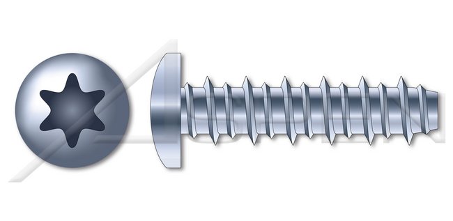 A2 Stainless Steel Flat Head 6Lobe Torx® Drive Self-Drilling Screw - Image 1