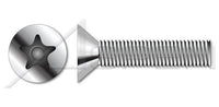 AISI 304 Stainless Steel (18-8) Made in U.S.A. Round Head Tamper-Resistant One-Way Slotted Drive Machine Screw