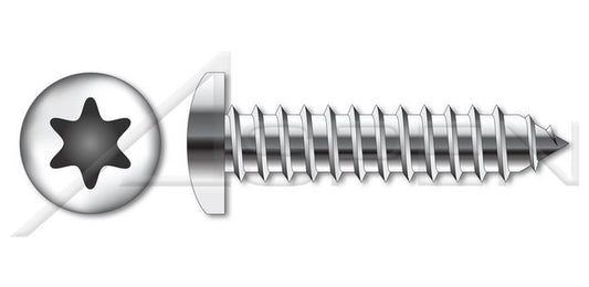Steel Black Oxide Type "AB" Hex Indented Washer Head Self-Tapping Sheet Metal Screw - Image 1