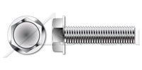 410 Stainless Steel Passivated and Waxed Hex Indented Washer Head Trilobe Thread Rolling Screw for Metals