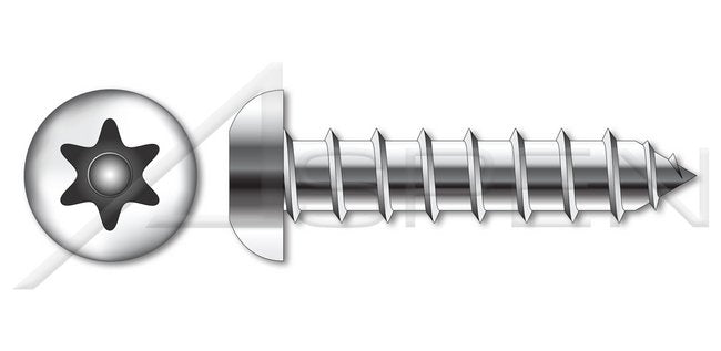 AISI 410 Stainless Steel Flat Phillips® Drive Full Thread Hi-Lo Self-Tapping Sheet Metal Screw - Image 1