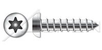 AISI 410 Stainless Steel Flat Phillips® Drive Full Thread Hi-Lo Self-Tapping Sheet Metal Screw