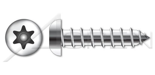 AISI 410 Stainless Steel Flat Phillips® Drive Full Thread Hi-Lo Self-Tapping Sheet Metal Screw - Image 1