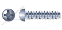 Steel Black Oxide Flat Phillips® Drive Full Thread Hi-Lo Self-Tapping Sheet Metal Screw