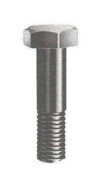 Grade 5 Hex Head Cap Screw, 1/2-20 x 9 1/2, Zinc/Clear Finish