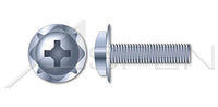 Steel Zinc Plated and Baked Pan Phillips® Drive Square Cone Washer Safety and Environmental Management System (SEMS) Machine Screw