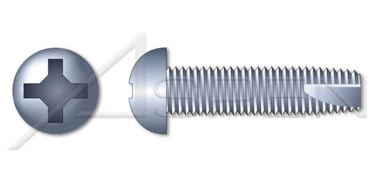 Steel Zinc Plated Type "23" Round Phillips® Drive Thread Cutting Screw - Image 1