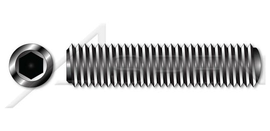Alloy Steel Oval Point UNC Coarse Thread Hex Socket Set Screw - Image 1