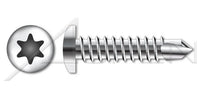 AISI 304 Stainless Steel (18-8) Type "B" Truss Phillips® Drive Self-Tapping Sheet Metal Screw