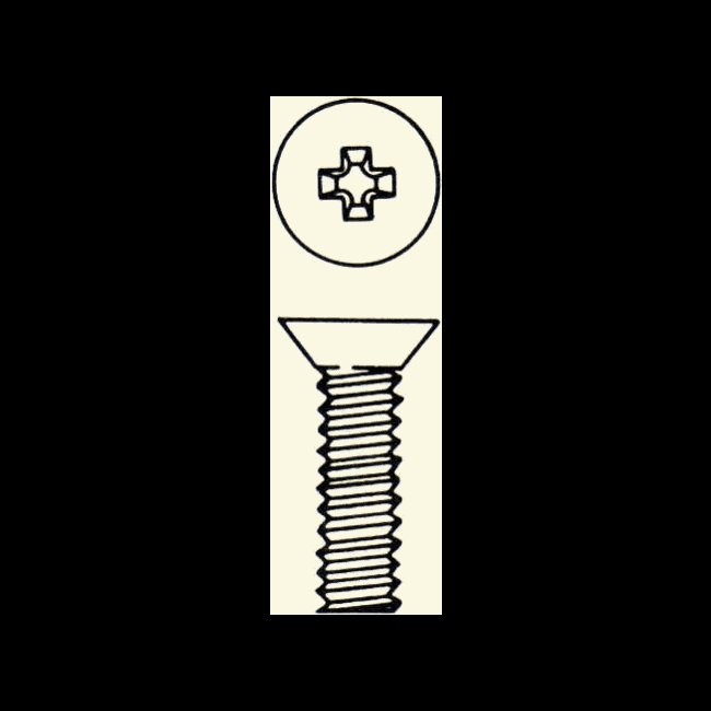 Premium Phillips Pan Head Machine Screw 8-32 - Image 1