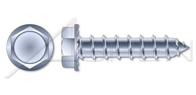 Steel Zinc Plated and Baked Type "AB" Flat Undercut 6Lobe Torx® Drive Self-Tapping Sheet Metal Screw - Image 1