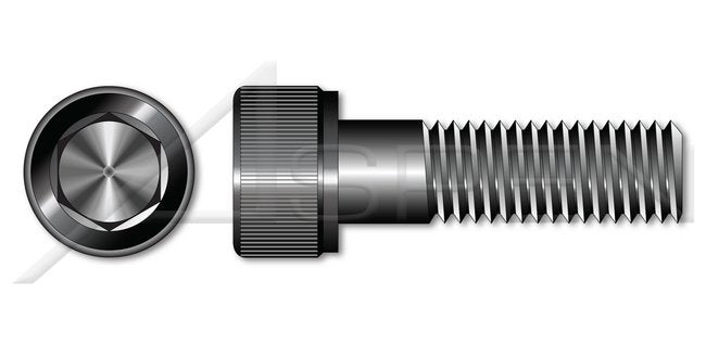 Class 12.9 Steel Hex Socket Drive Part Thread Socket Head Cap Screw - Image 1