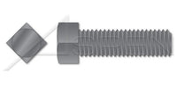 Steel Square Head Flat Point Set Screw