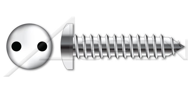 Steel Black Oxide Type "A" Round Washer Head Phillips® Drive Self-Tapping Sheet Metal Screw - Image 1